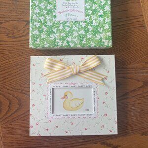 Vintage Susan Branch Baby Album DUCK Petite Scrapbook 40 Page Sheet Protectors